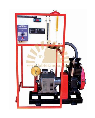 Variable Compression Ratio Petrol / Diesel Engine Test Rig 